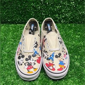 Rare Disney X Vans Mickey's Birthday | 90th Anniversary Shoes | W8.5 M7.0